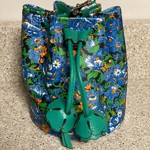 Coach Floral Wristlet